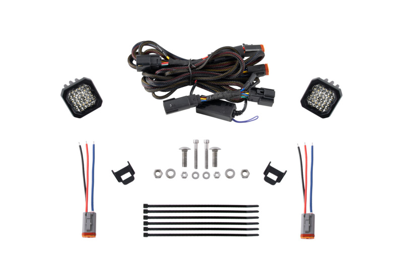 GMC Canyon Reverse Light Kit - Rear - Diode Dynamics - Stage Series C1R - Red - `23-`26